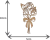 Kit 5un. Aplique MDF Cru Recorte - Flor 10cm - Mod. G