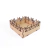 Bandeja Cesta Vazado 20x20x5 Mod. A MDF Cru