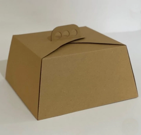 Caja Torta Kraft 30x30x15 valijita - 1 Unidad