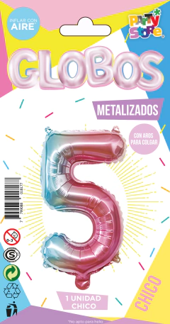 GLOBO METALIZADO "40 CM" - comprar online