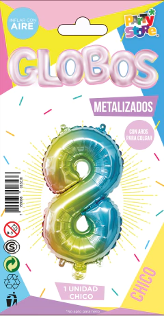GLOBO METALIZADO "40 CM" - comprar online