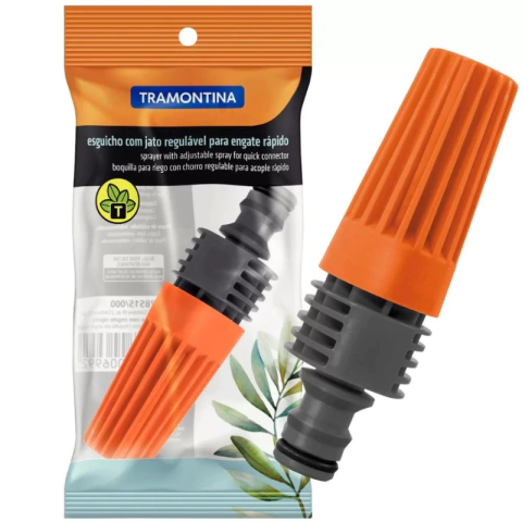 Esguicho Regulável simples para Mangueira de Jardim - Tramontina