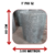TELA ARTÍSTICA ONDULADA GRADE MALHA 1"FIO 2,76mm GALVANIZADA 5x0,80