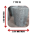 TELA ONDULADA ARTISTICA GALVANIZADA FIO 2,76mm MALHA 1" 5x1