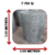 TELA ONDULADA ARTISTICA GALVANIZADA FIO 2,76mm MALHA 1" 5x1,50