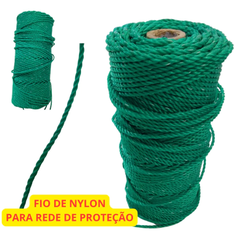 Cordão de Nylon para Redes de Campo e Quadra