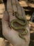 Pingente serpente dourada