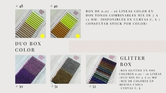 Imagen de DUO BOX COLOR DOS TONOS ( 16 LINEAS ) OH! LASHES AND BROWS