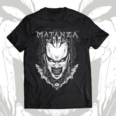 camiseta MATANZA RITUAL - Nascido num dia de azar - comprar online