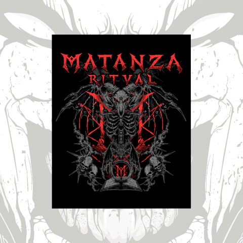 bandeira/canga MATANZA RITUAL - comprar online