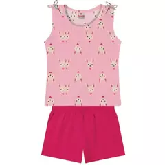 Conjunto Infantil Menina de Coelho Brandili