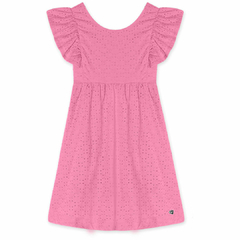 Vestido Manga Curta Infantil Feminino Marisol