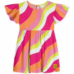Vestido Manga Curta Infantil Feminino Marisol