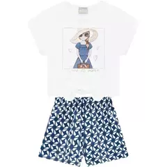 Conjunto Blusa e Shorts Milon