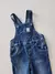 Jardineira jeans dino Alphabeto - comprar online
