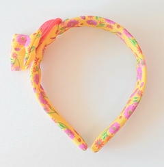 Arco Infantil para Cabelo Estampa Florida - comprar online