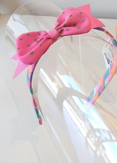 Arco Infantil para Cabelo Estampa Morangos na internet