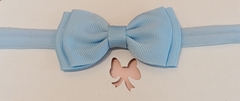 Faixa de cabelo bebê laço duplo - comprar online