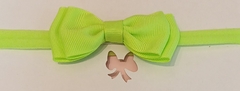 Faixa de cabelo bebê laço duplo - Casulo Moda Infantil