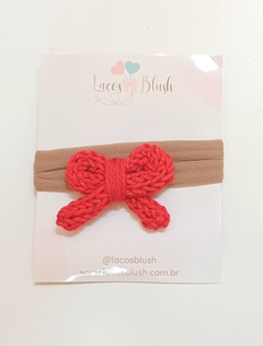 Faixa de cabelo mini laço na internet