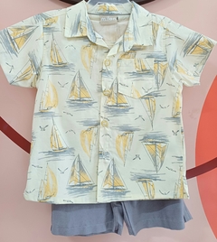 Conjunto Infantil Menino Milon Barcos