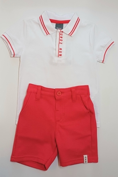 Conjunto polo infantil menino Mundi