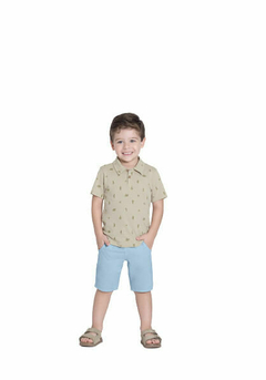 CONJUNTO ESTAMPA CACTO INFANTIL - MASCULINO