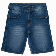 Bermuda Jeans Infantil Masculina - Mania Kids Ref.2162
