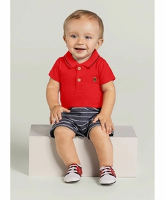 BODY BEBÊ MENINO DE COTTON BRANDILI