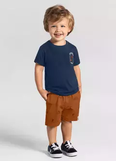 Conjunto Manga Curta Mundi Masculino - comprar online