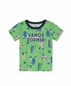 PIJAMA ESTAMPADO BRILHA NO ESCURO INFANTIL MENINO BRANDIILIRef.35809 na internet