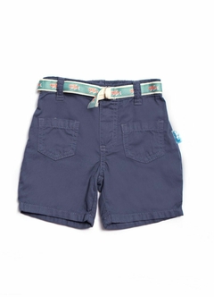 Bermuda Infantil Bebê Menino Estampa Sharkmania – Tam. 3 a 12 meses – Marinho Ref.59263 na internet