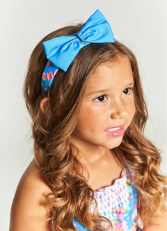 Arco Infantil para Cabelo Estampa Feliz Dia