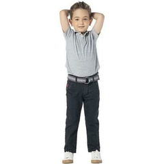 Calça Jeans Menino com Cinto - Mania Kids Ref.3154