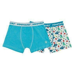 Cueca Boxer Infantil Fundo do Mar - Pimpolho