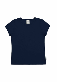 BLUSA INFANTIL MENINA EM MALHA COTTON BÁSICA - comprar online