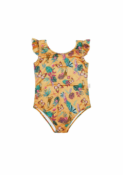 MAIÔ INFANTIL MENINA ESTAMPADO COM BABADO Ref.39260 - comprar online