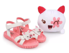 Sandália Infantil Pampili Pamps - Branco Ref.123197