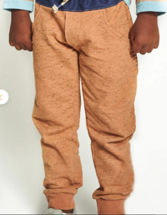 Calça Infantil Menino Dinoflado – Tam.3 anos – Noz Moscada e Marinho - Marca Alphabeto Ref.58133 - comprar online