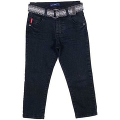 Calça Jeans Menino com Cinto - Mania Kids Ref.3154 - comprar online