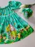Vestido Infantil Estampa Minha Casinha de Praia na internet