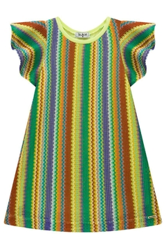 VESTIDO KUKIÊ COM BOLSA EM TRICÔ- REF.73751 - Casulo Moda Infantil