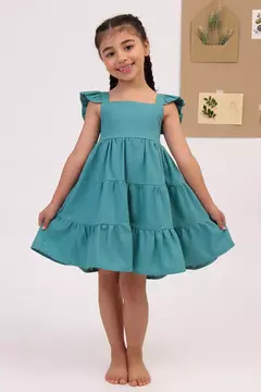 Vestido Gaia Verde Sálvia na internet