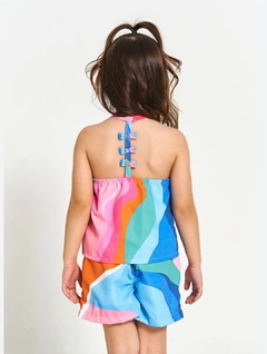 Conjunto Infantil Menina Regata + Short estampados na internet