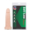 PENIS VAC-U-LOC 13,5X3,3 CM COR BEGE