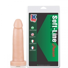 PENIS VAC-U-LOC 13,5X3,3 CM COR BEGE
