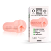 SEXFREE MASTURBADOR VAGINA CYBERSKIN COM TEXTURAS CIRCULOS – BEGE
