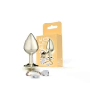Lite Plug Dourado M com Pingente