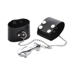 LITE PLUG PRATA PÊNIS COM CORRENTES E ALGEMA - comprar online