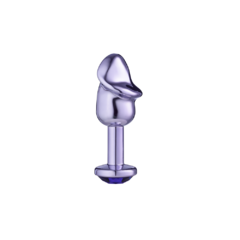 LITE PLUG ROXO PÊNIS COM PEDRA ROXA - comprar online